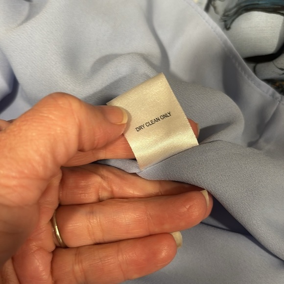 Prose & Poetry bell sleeved blue and orange floral blouse size XS - Picture 9 of 11